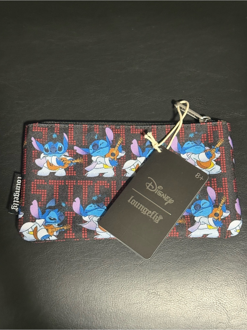 Disney Elvis Stitch Zip Pouch by Loungefly